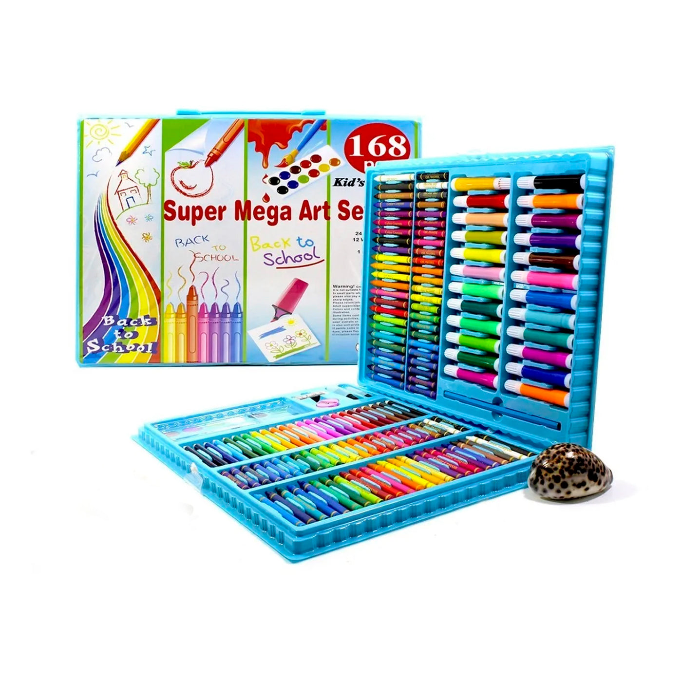 Set De Mega Arte Maleta De 168 Piezas 🎨