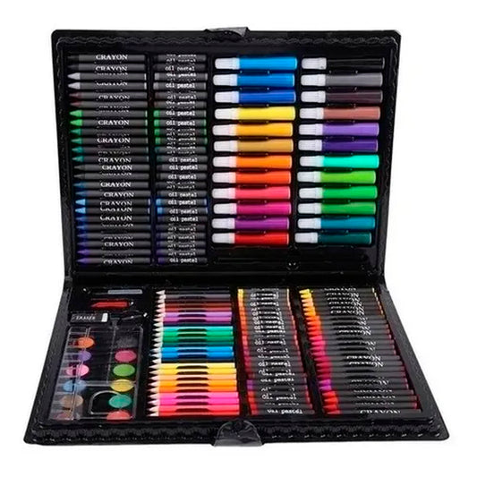 Set De Mega Arte Maleta De 168 Piezas 🎨