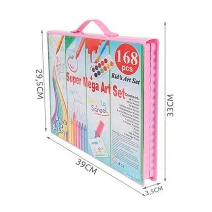Set De Mega Arte Maleta De 168 Piezas 🎨
