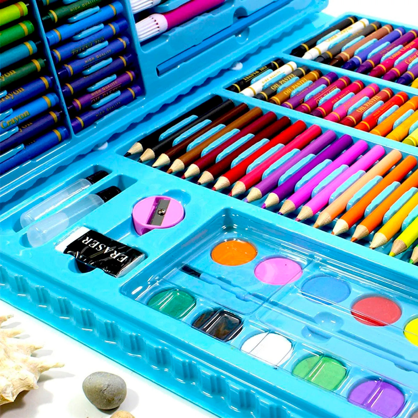 Set De Mega Arte Maleta De 168 Piezas 🎨