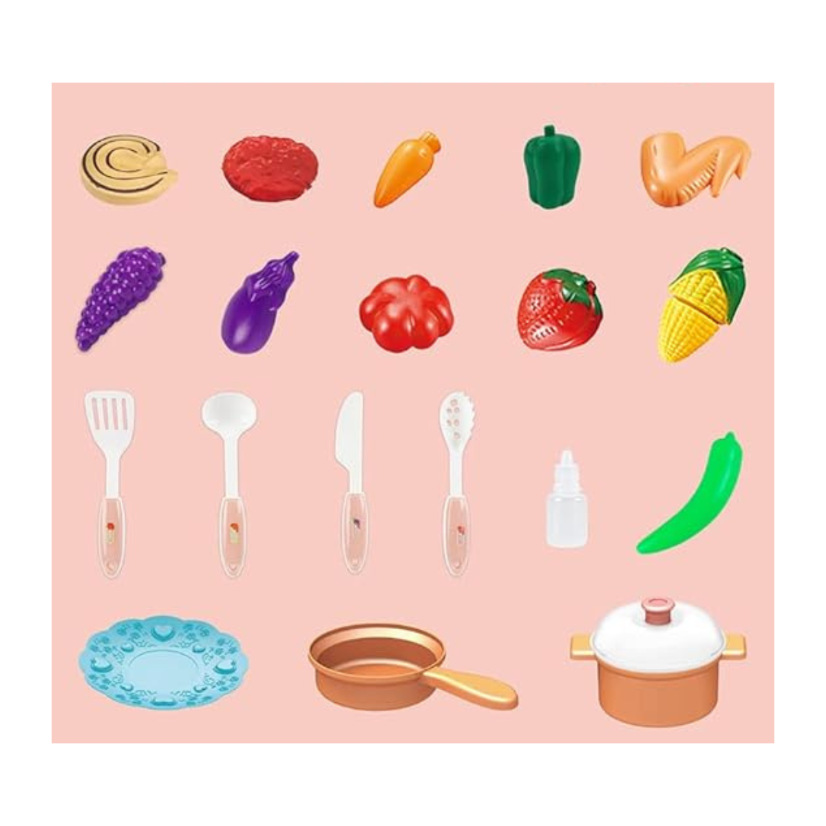 Juguete cocina Moderna Divertida rosa