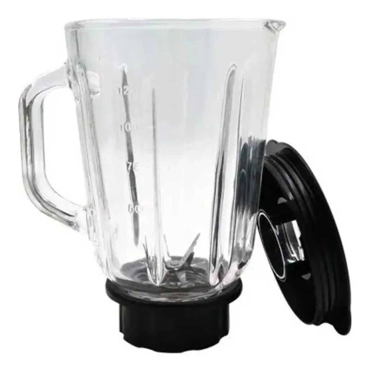 Licuadora En Acero Con Vaso De Vidrio