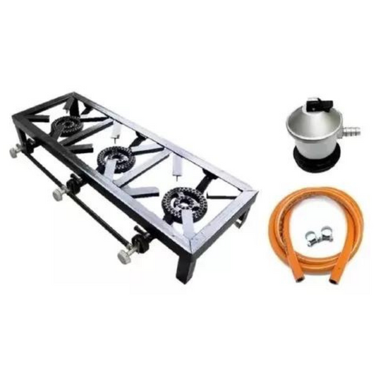 Mini Cocina De Gas Con 3 Quemadores