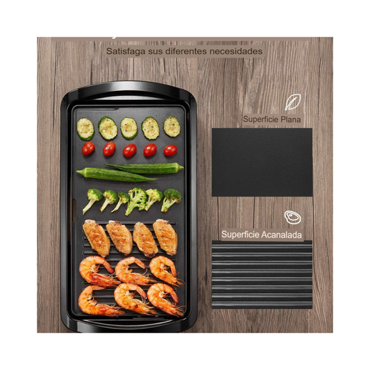 Plancha Electrica Con Antiadherente