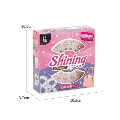 Maquina de brillitos para cabello - 180 diamantitos