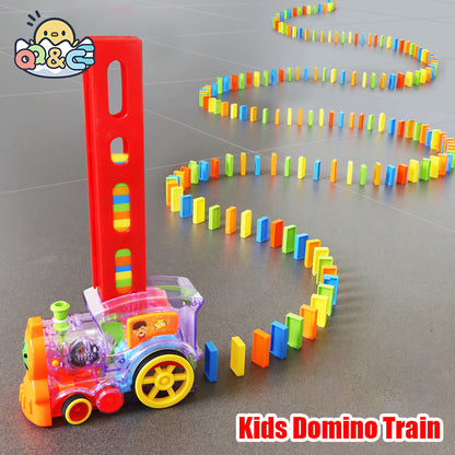 Tren Domino con 80 bloques más sonido