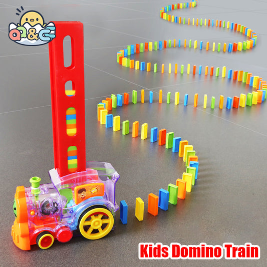 Tren Domino con 80 bloques más sonido