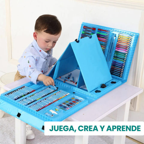 Juego de arte con 208 piezas
