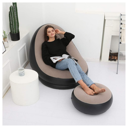 Tumbona Inflable Moderna De Lujo