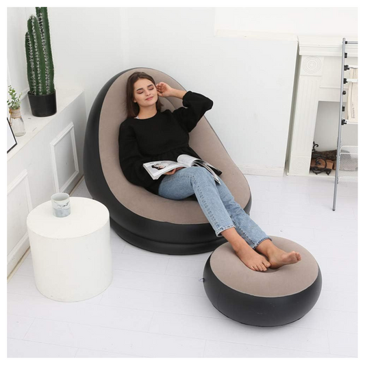 Tumbona Inflable Moderna De Lujo