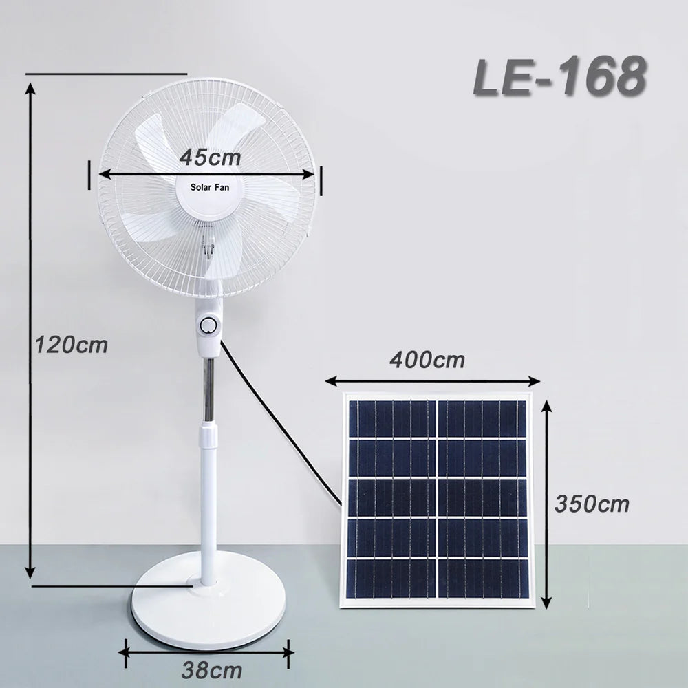 Ventilador Solar Portátil