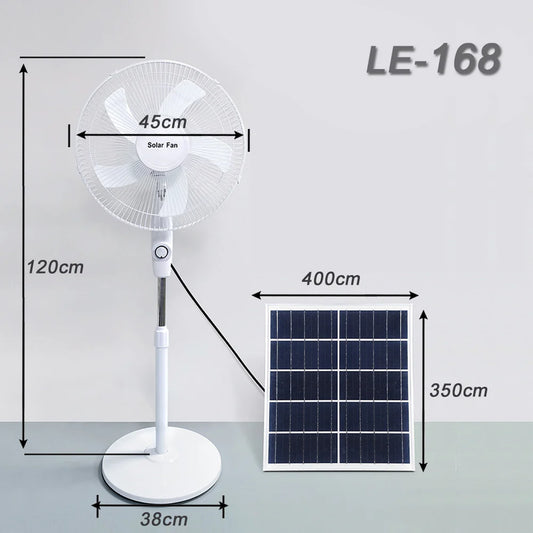 Ventilador Solar Portátil