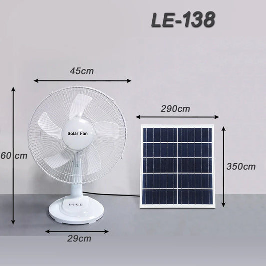 Ventilador Solar Portátil