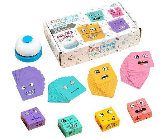 Face Change Juego De Mesa Didactico Montessori