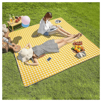Manta De Picnic Clasica Estilo Cuadros