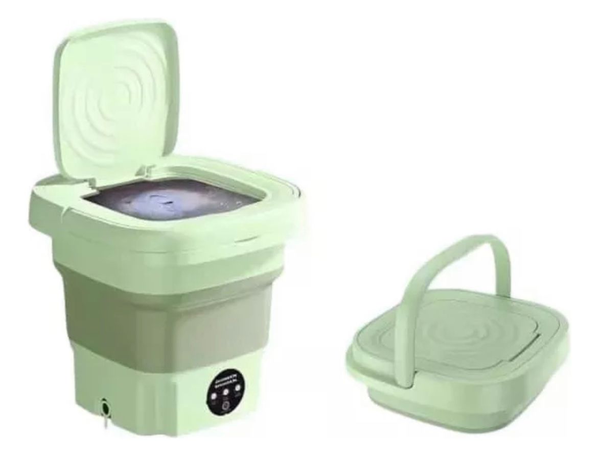 Mini Lavadora Portatil Plegable