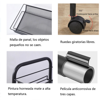 Estante Moderno Organizador 4 Niveles