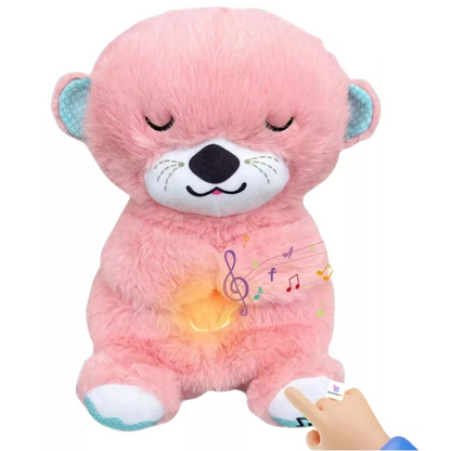 Peluche de nutria con movimiento de respiracion