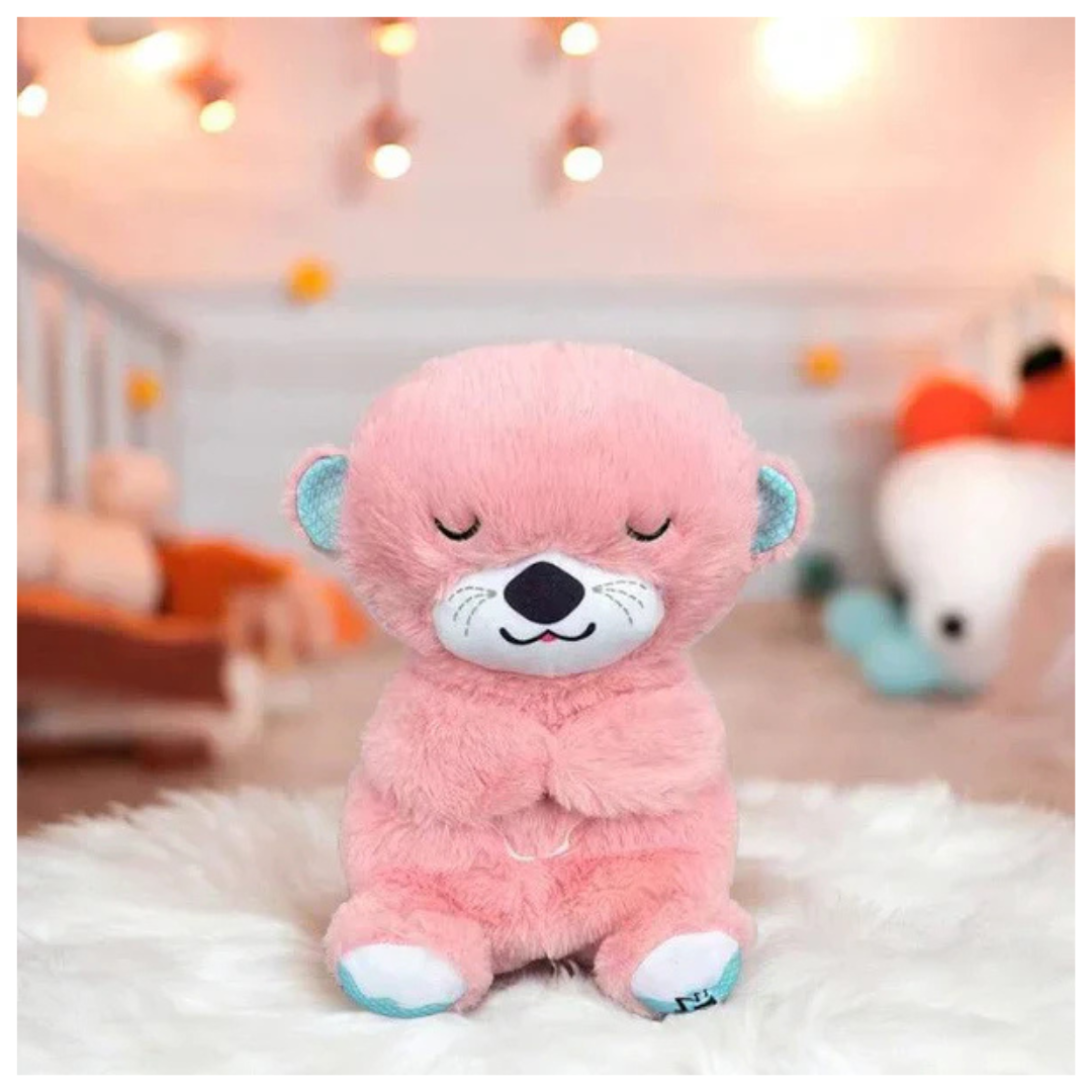 Peluche de nutria con movimiento de respiracion