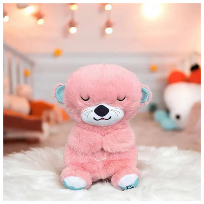 Peluche de nutria con movimiento de respiracion