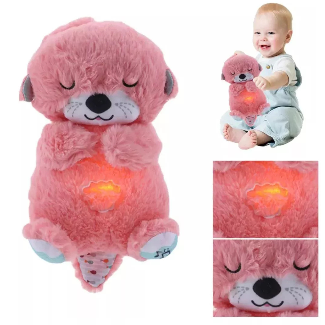 Peluche de nutria con movimiento de respiracion