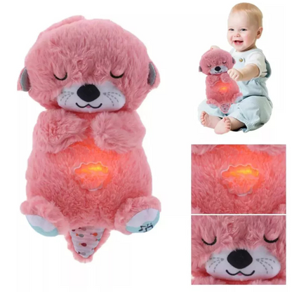 Peluche de nutria con movimiento de respiracion