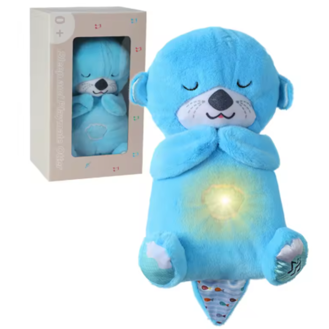 Peluche de nutria con movimiento de respiracion