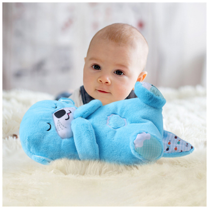 Peluche de nutria con movimiento de respiracion