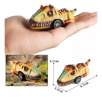 Set de 6 Autos Dinosaurios