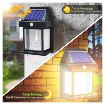 Iluminacion Solar De Pared 1 ampolleta