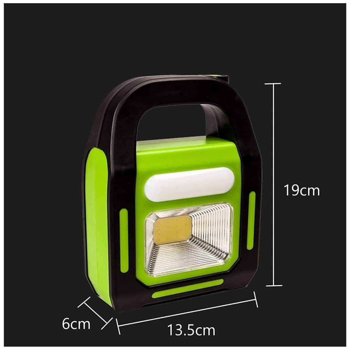 Kit de Emergencia Linterna doble Foco con panel solar