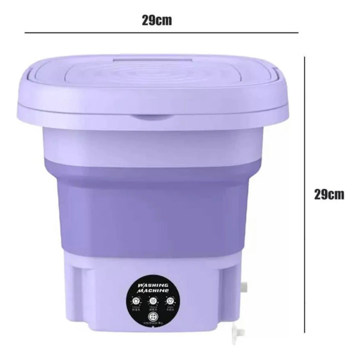 Mini Lavadora Portatil Plegable