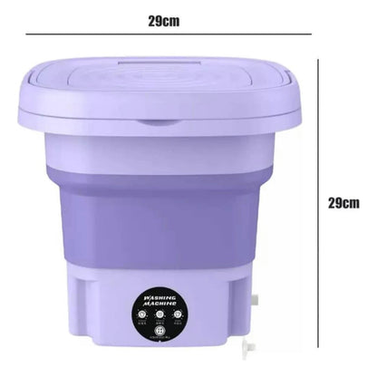 Mini Lavadora Portatil Plegable