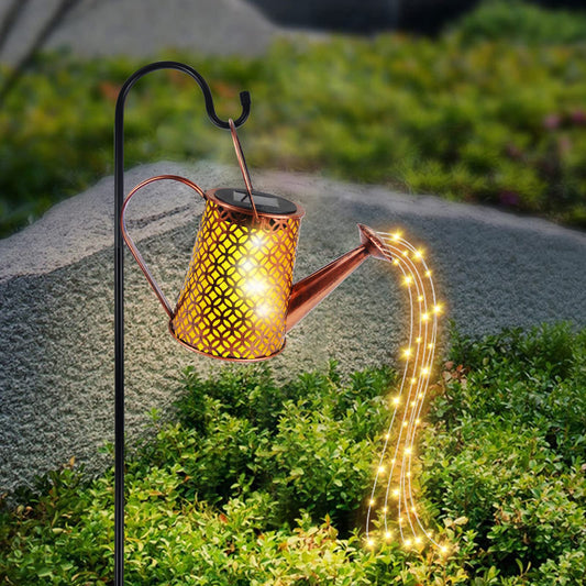 Regadera De Jardín Solar De Luces Led