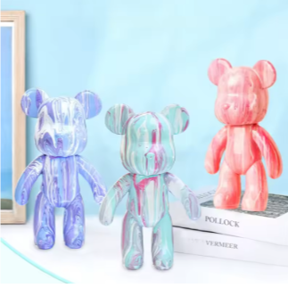 Oso Bearbrick - Pintar Arte Fluido