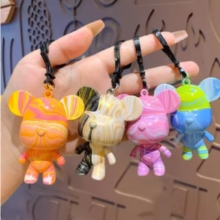 Llavero De Oso Bearbrick Para Pintar
