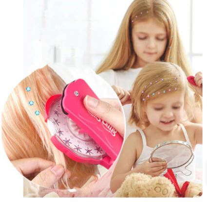 Maquina de brillitos para cabello - 180 diamantitos