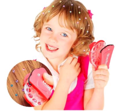 Maquina de brillitos para cabello - 180 diamantitos