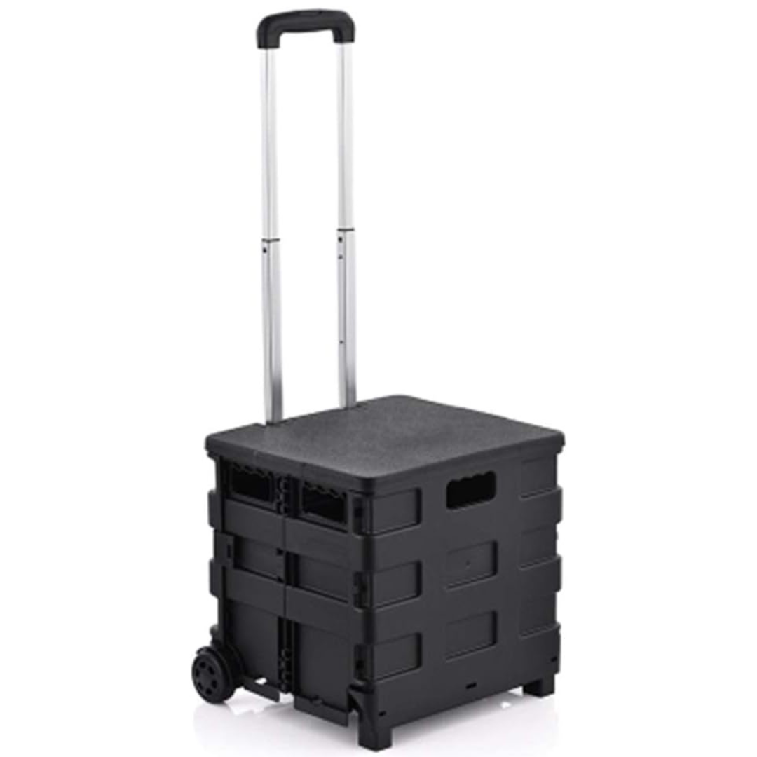 Carrito Plegable De Mercado Negro