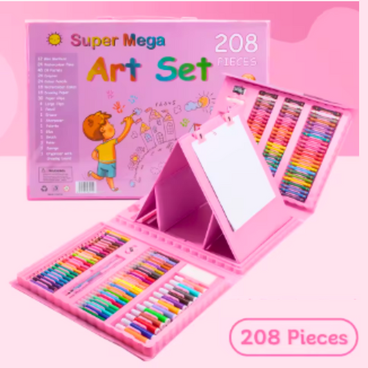 Juego de arte con 208 piezas