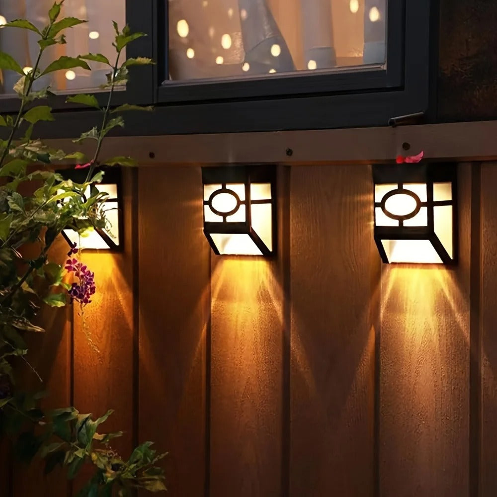 Lampara De Pared Diseño Moderno Solar