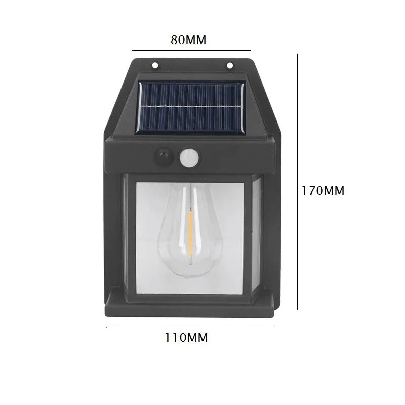 Iluminacion Solar De Pared 1 ampolleta