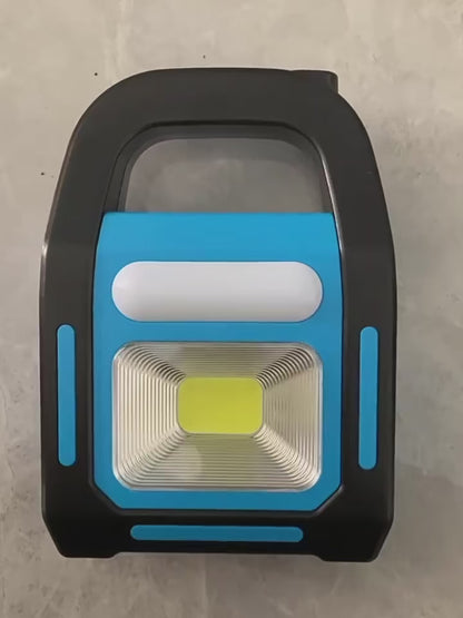 Kit de Emergencia Linterna doble Foco con panel solar