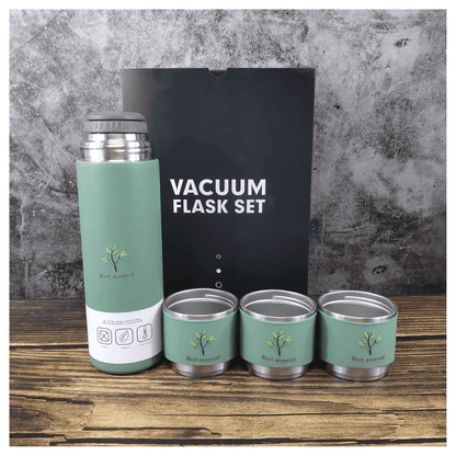 Termo Doble Tazas Para Bebidas 500ml