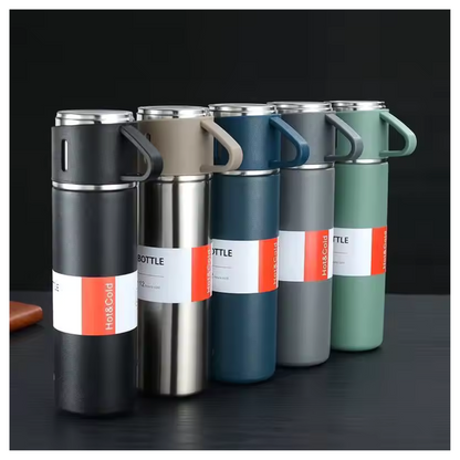 Termo Doble Tazas Para Bebidas 500ml